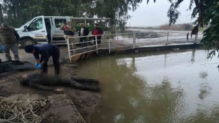 Sulama kanalında erkek cesedi bulundu