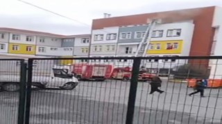 Sultangazide okulda yangın paniği: Öğrenciler tahliye edildi