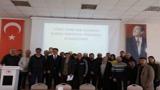 Sürü yönetimi eğitimi alan yetiştiricilere sertifikaları verildi
