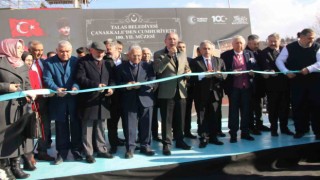 Talasta Çanakkaleden Cumhuriyete 100. Yıl Müzesi açıldı