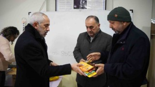 Tarsusun deprem bölgesine desteği sürüyor