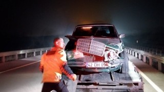Tavşanlıda trafik kazası: 1 yaralı