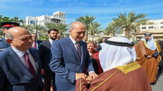 TBMM Başkanı Kurtulmuş, Bahreyn Şura Meclisi Başkanı Al Saleh ile görüştü