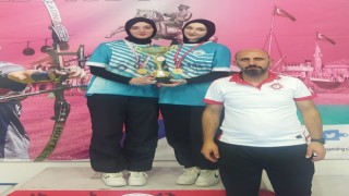 Tekkeköylü öğrenciler Floor Curlingde il birincisi
