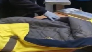 Tır sürücüsünün montunda 3 kilogram kokain bulundu