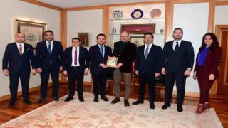TOBB Eskişehir Genç Girişimciler Kurulu Başkanı Turandan Rektör Erdala ziyaret