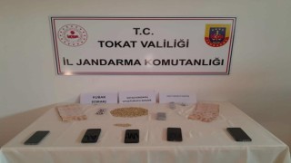 Tokat Jandarma Komutanlığından silah ve uyuşturucu operasyonu