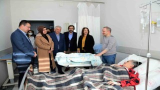 Trabzonda 2024 yılının ilk bebekleri dünyaya geldi