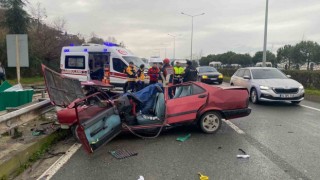 Trabzonda trafik kazası 2 ölü, 2 yaralı