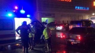 Trafik kazası sonrası taraflar birbirine girdi: 1 kişi yaralandı