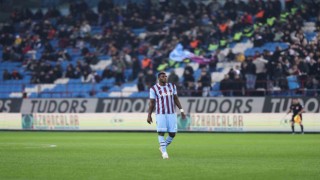 Trendyol Süper Lig: Trabzonspor: 2 - Samsunspor: 0 (İlk yarı)