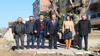 Turgutlunun Dutlu Yolunda çalışma başladı