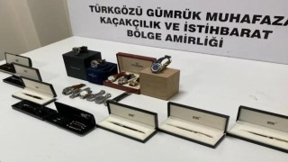 Türkgözü Gümrüğünde 1 milyon lira değerinde kaçak eşya ele geçirildi