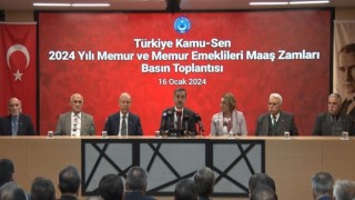 Türkiye Kamu-Sen Genel Başkanı Kahveci: İlave ek ödeme tutarı emekli maaşlarına dahil edilsin