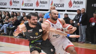 Türkiye Sigorta Basketbol Süper Ligi: Aliağa Petkimspor: 76 - Bahceşehir Koleji : 61