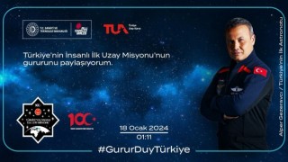 Türkiyenin insanlı ilk uzay misyonu için hatıra bileti