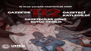 UMED, İsrailin gazetecileri hedef almasını kınadı