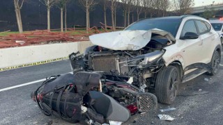 Üsküdarda alkollü sürücünün çarptığı motosikletli hayatını kaybetti