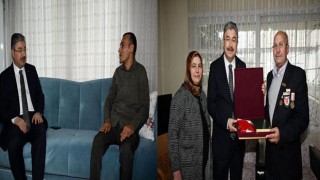 Vali Yılmaz’dan Gazilere Ziyaret