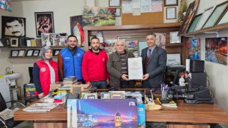 Varto Gençlik ve Spor Müdürü Aktaştan İHA muhabirine ziyaret