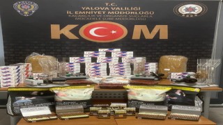 Yalovada kaçak sigara operasyonu