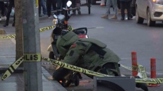 Yalovada scooter üzerine bırakılan şüpheli çanta fünyeyle patlatıldı