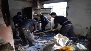 Yangın mağdurlarına hızlı destek