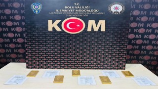 Yasa dışı yollarla ülkeye getirilen külçe altın ele geçirildi