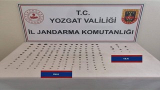 Yozgatta Roma dönemine ait 156 sikke ve 10 obje ele geçirildi