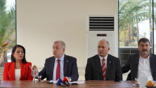Zafer Partisi Lideri Özdağ, İskenderun'da basın toplantısı düzenledi