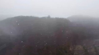 Zonguldakta yüksek kesimlere kar yağdı