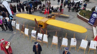 110 yıl önce İstanbuldan Kudüse uçan Edremit Tayyaresi tekrar yapıldı