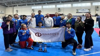 14 madalya ve 3 kupa ile şampiyon Anadolu Üniversitesi