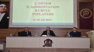 2024 yılı 1. dönem İl Koordinasyon Kurulu toplantısı yapıldı