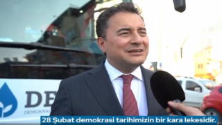 28 Şubat yıldönümünde Babacan Sincan’da