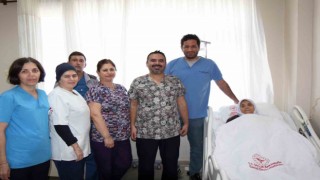 84 yaşındaki hasta safra yolundaki taş ve çamurdan ameliyat olmadan kurtuldu