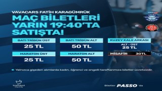 Adana Demirspor - Fatih Karagümrük maçının biletleri satışa çıkıyor