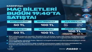 Adana Demirspor - Kasımpaşa maçının biletleri satışta