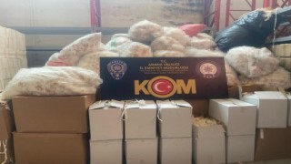 Adanada 18 milyon 950 bin makaron ele geçirildi