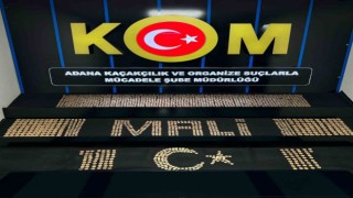 Adanada bin 893 adet sahte altın ele geçirildi