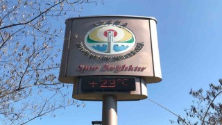 Adanada termometreler 23 dereceyi gösterdi