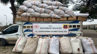 Adıyamanda kaçak tütün yakalandı