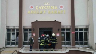 Adliyede gerçeğini aratmayan tatbikat