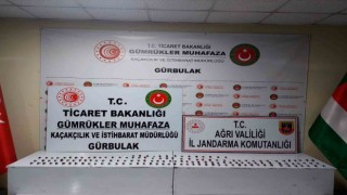 Ağrıda 145 adet kaçak gümüş yüzük ele geçirildi