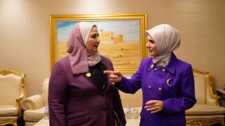 Aile ve Sosyal Hizmetler Bakanı Göktaş, Mısır Sosyal Dayanışma Bakanı Kabbaj ile görüştü