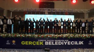 AK Parti Amasyada belediye başkan adaylarını tanıttı