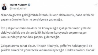 AK Parti İBB adayı Murat Kurum, İBB çalışanlarına yönelik açıklama yaptı