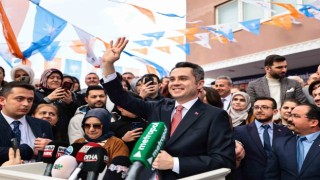 AK Parti Merkezefendi Adayı Başerden miting gibi SKM açılışı