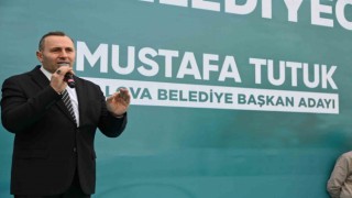 AK Parti Yalova Başkan Adayı Tutuk: Yalovada iziniz var mı, harmanda yüzünüz olacak”