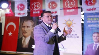 AK Partili belediye başkan adayları Emirdağlılarla buluştu